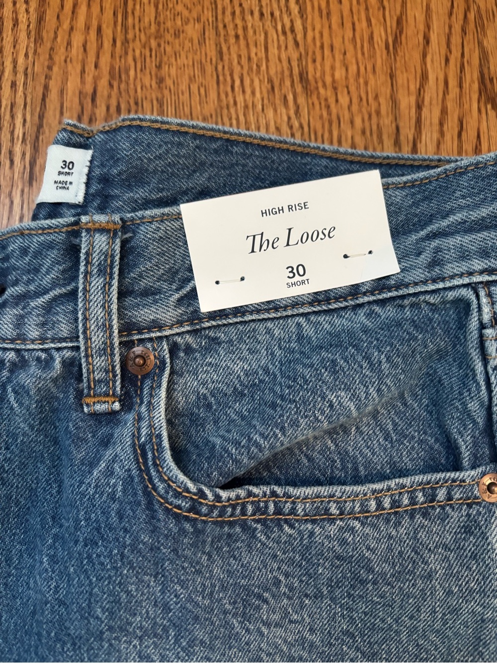 Abercrombie & Fitch The Loose High-Rise Jeans - Blue